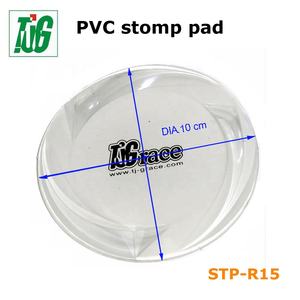 Tapis antidérapant en PVC transparent pour snowboard, grand et rond, avec logo personnalisé, diamètre 100 cm - Product Image 3