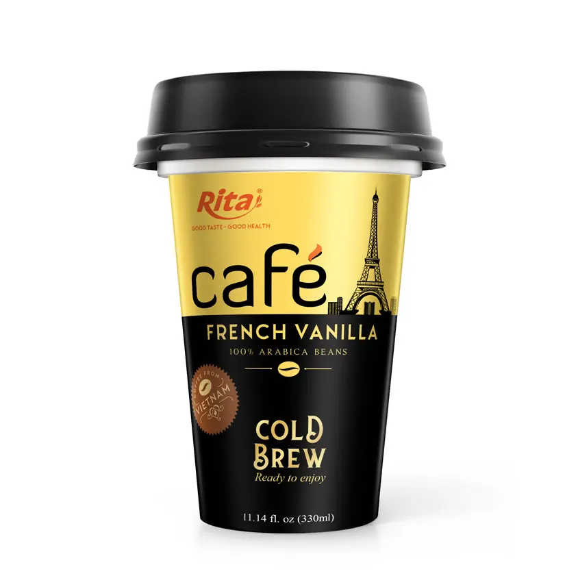 330ml PP tazza di qualità Premium caffè alla vaniglia francese bere buon gusto fresco miglior caffè bevanda di aggiornamento