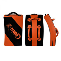 ZEBRA SPORTS KS-102 Escudo de Boxeo y Taekwondo, Almohadilla de Golpeo, Saco de Boxeo, para Entrenamiento de MMA y Artes Marciales, Cuero PU + PVC