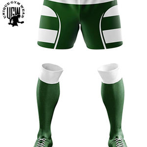 High Quality Custom Made Men's Breathable Rugby Uniforms Set with Quick Dry <b>Fabric</b> Custom Colors & Logo - Product Image 5