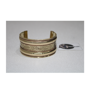 Precio al por mayor, accesorios tejidos a la moda para mujer, gemelos de latón y brazalete con tachuelas de perlas para fiestas y regalos - Product Image 4