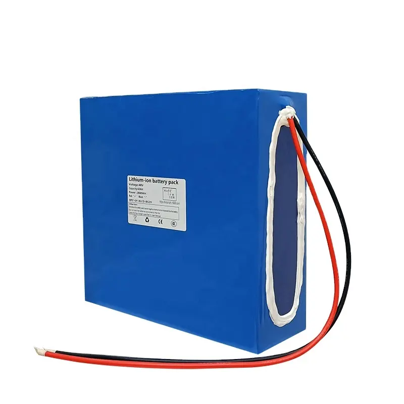48V 60AH lithium battery pack with BMS for electric scooter with high quality ternary lithium battery