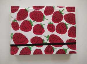 Design de Fruit fait à la main, Usage personnel, carnet indien fait à la main, couverture en tissu de coton, beau carnet - Product Image 3