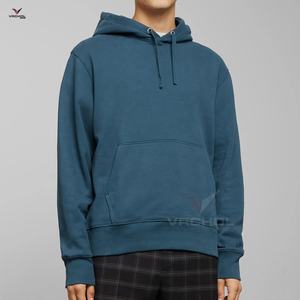 Sudaderas con Capucha de Forro Polar para Hombre, Tallas Grandes, Antiencogimiento, Transpirables, Bordadas, Lisas, con Logotipo Personalizado, de Algodón Grueso con Patrón Sólido, Venta al por Mayor - Product Image 4