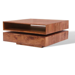 Table basse polyvalentes en bois massif, meuble de salon, intelligent et rustique, moderne - Product Image 6