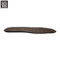 Semelles intérieures de chaussures DERYOU 3D en latex vert or naturel pressé à chaud, non toxiques, respirantes, anti-moisissures, absorption des chocs