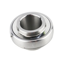 Roulement à billes UC en acier inoxydable U003 pour palier à semelle, mini-roulement UC003 pour palier à semelle à bride