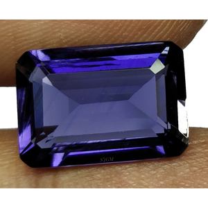 Ionite naturelle à facettes en forme d'octogonale, pierre précieuse ovale et étroite de 5x7mm, prix d'usine en gros - Product Image 4