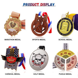 Tecnologia avanzata escursionismo medaglia sportiva Bodybuilding personalizzato medaglia Judo corsa ciclismo calcio calcio medaglie e trofei - Product Image 6