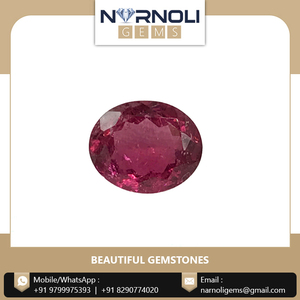 Proveedor Mayorista de Turmalina Rosa 100% Natural, Gema Semipreciosa Ovalada Facetada, Cristal Rosa Certificado para Joyería Fina - Product Image 5