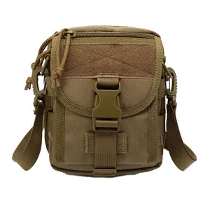 Mehrzweck wasserdichte taktische Nylon Molle Taille Pack Sport Sling Messenger Bag