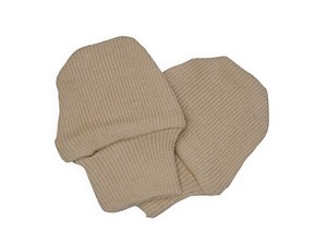 Guantes antiarañazos de punto para recién nacidos, algodón suave de 0 a 6 meses, con certificado OEKOTEX - Product Image 3