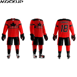 2025 Unisex de calidad superior Jersey de hockey sobre hielo logotipo personalizado conjuntos de uniformes de tamaño adulto - Product Image 6