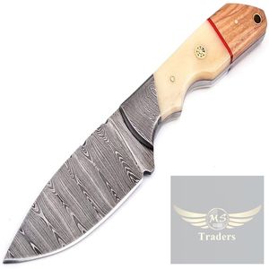 มีดทำครัวสุดคมมีดด้ามจับไม้จันทน์,ชุดมีดเชฟเหล็กดามัสกัส (MS-68) - Product Image 3