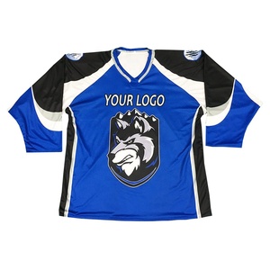 Maillots de Hockey sur glace avec impression par Sublimation personnalisée, à faire soi-même, uniformes - Product Image 1
