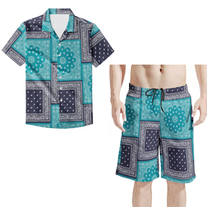 Conjunto de dos piezas formado por un pantalón corto y un logotipo personalizado, para hombre, verano, 2 piezas - Product Image 2