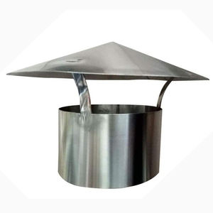Chapeau <span class=keywords><strong>de</strong></span> cheminée rond durable pour poêle à <span class=keywords><strong>bois</strong></span>, foyer, foyer au gaz - Product Image 1