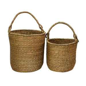 Wholesale Seagrass <b>Basket</b> With Handles Easy to Use <b>Cheap</b> Price Made In Vietnam Meet Import and Export Standards - Product Image 1