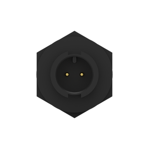 A Size 2PIN Rear Lock Solder Type Waterproof Connector - Product Image 4