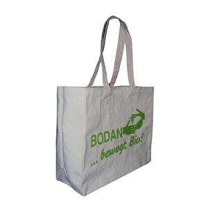 Bolsa de Compras Reutilizable de Algodón Orgánico Biodegradable Ecológica de Primera Calidad, con Diseño Personalizado Impreso y Asas de Cuerda, Recién Lanzada - Product Image 2