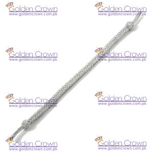 Equipo de defensa personal con cordón metálico plateado personalizado al por mayor con diseño de lingotes - Product Image 3