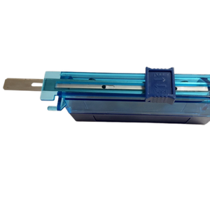 Portacuchillas para Micrótomo MJ HL35 de Acero Inoxidable con Soporte OEM Azul - Product Image 2