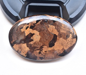 Bronzite-cabujones de bronce para joyería, piedras preciosas de color marrón, para todo tipo de joyería, mezcla de formas para el diseño de joyería, precio al por mayor - Product Image 2