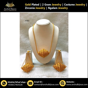 Ngalam Handmade African Design <b>Necklace</b> <b>Set</b> for <b>Weddings</b> Parties Engagements Anniversaries - Product Image 5