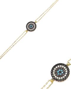 ตาออกแบบรอบการออกแบบ925เงินสเตอร์ลิงขายส่งงานฝีมือเครื่องประดับตุรกี - Product Image 1