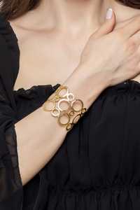 Bracelet en cuivre tendance - Design antique et moderne poli, bijoux élégants pour les cadeaux de mariage et d'anniversaire - Product Image 4