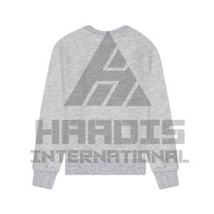 Venta al por mayor personalizado hombres Sudadera con cuello redondo 2024 diseño caliente OEM personalizado hombres algodón liso sudaderas - Product Image 2