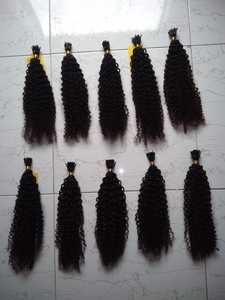 ผมอินเดียแท้แบบเวอร์จิ้น เรมี่ 100% ผมมนุษย์จากผู้บริจาคคนเดียว ทอสองชั้น ไม่ผ่านการแปรรูป เรียงเกล็ดผมอย่างดี แบบ I-Tip ผมบริเวณขมับ ไม่พันกัน - Product Image 4