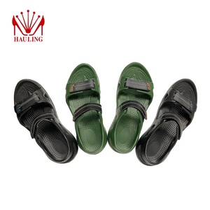 High Quality Comfortable Light EVA Sandals for Men Child Made Taiwan Water-Resistant Outdoor <b>Slippers</b> Massage Printed Design - Product Image 5