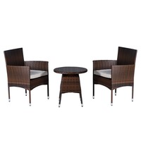 Ensemble de canapés en rotin PE moderne avec caractéristiques résistantes aux intempéries pour patio/jardin/cottage/cour/plage, fabriqué au Vietnam
