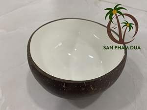 Cuencos lacados de cáscara de coco de alta calidad, artesanos expertos hechos a mano, juegos de vajilla de madera de Vietnam, cáscaras de huevo diseñadas a bajo precio - Product Image 6