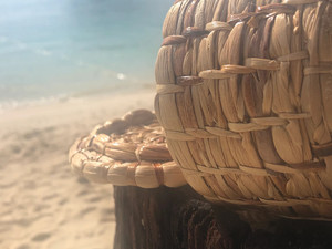 Meilleur choix de salle de bain 100% naturel, ensemble de panier de rangement pour aquettes d'eau, avec couvercles, du Vietnam, livraison gratuite - Product Image 3