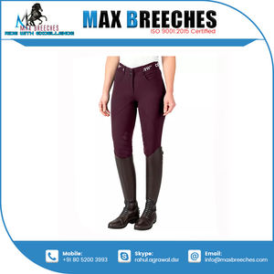 Logo personnalisé du fabricant Jodhpurs culotte équestre élégante à siège complet avec impression en silicone approvisionnement en vrac pour l'équitation - Product Image 4