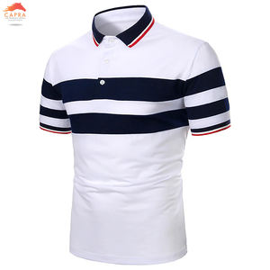 2025 coton personnalisé pour hommes pour polos t-shirts compressé et grande taille avec tissu tricoté avec logo personnalisé - Product Image 5