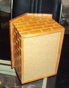 Cabane en bois pour les cendres d'animaux - Product Image 6