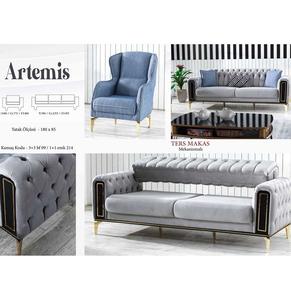 เชสเตอร์ฟิลด์โมเดิร์นมัลติฟังก์ชั่โซฟาไม้พับเชสเตอร์ฟิลด์ห้องนั่งเล่นเฟอร์นิเจอร์ - Product Image 6