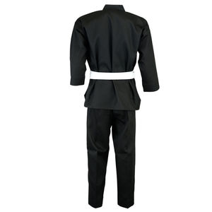 Venta al por mayor WTF Taekwondo Gi traje algodón/poliéster acanalado artes marciales uniforme para luchador - Product Image 2