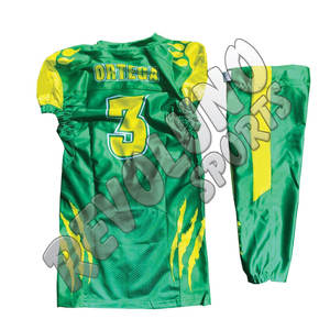 Custom Team Sublimated Name Number Camo Design American Football Uniforms Wholesale Breathable High Quality - Product Image 2