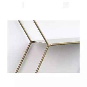 <b>STORAGE</b> <b>HOLDER</b> <b>RACK</b> WROUGHT IRON HEXAGON SHAPE - Product Image 2