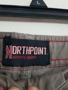 Pantalones cortos Bermuda de sarga chino para hombre, casuales, con múltiples bolsillos, cintura elástica con trabillas para cinturón, cierre de cremallera y botón, lote de stock de Bangladesh - Product Image 5