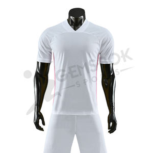 Conjunto de camisetas de fútbol personalizadas para hombre, de secado rápido uniforme de fútbol, diseño de logotipo personalizado, barato - Product Image 3