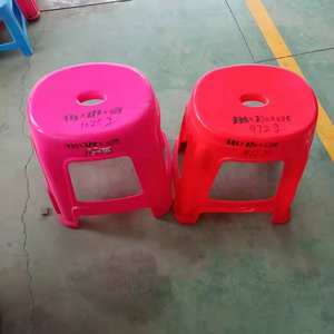 Tabouret moderne en plastique empilable seconde main clair salle de bain cuisine hauteur <span class=keywords><strong>comptoir</strong></span> tabourets de <span class=keywords><strong>bar</strong></span> moule - Product Image 6