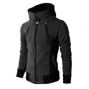 Sudaderas con capucha baratas para hombre, pulóver negro liso, barato - Product Image 5
