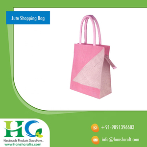 Sac de transport élégant en jute biodégradable fait à la main sac cosmétique polyvalent à poignée zippée du fabricant indien emballage textile vente - Product Image 2