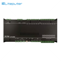Sistema de Control de Gestión de Habitaciones de Hotel Liteputer DP-E800, Protocolo DMX-512/EDX, Red TCP/IP, Alimentación AC100-240V, 450x60x195mm