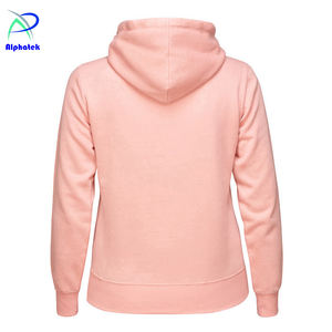 Sudadera con capucha de color rosa liso unisex 100% algodón orgánico manténgase cálido y cómodo teñido liso para la temporada de invierno calidad de exportación - Product Image 2